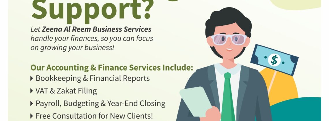 Let ZeenaAlreem handle your accounting needs