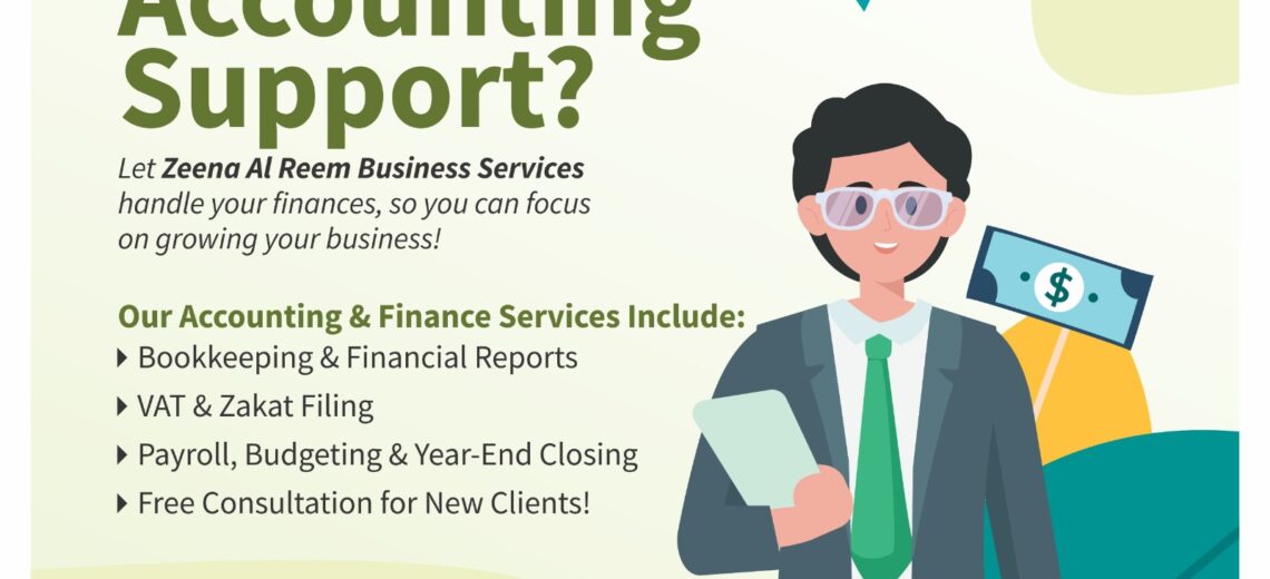 Let ZeenaAlreem handle your accounting needs