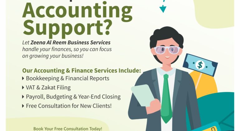 Let ZeenaAlreem handle your accounting needs
